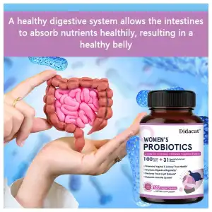 Cápsulas de Suplemento de probióticos femenino - Women’s Probiotic – 120 cápsulas miniatura 2